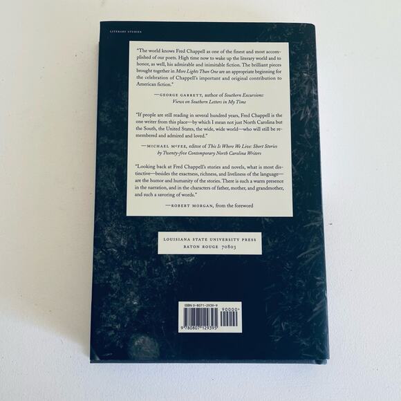 More Lights Than One: On the Fiction of Fred Chappell Book, Southern Literary - Picture 3 of 5